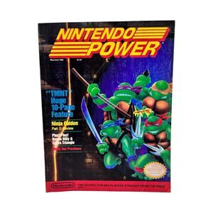 Nintendo Power Magazine #6 May/June 1989 Ninja Turtles TMNT